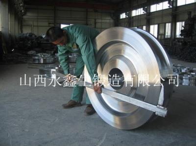 CL60 山西永鑫生鍛造 CL60材質車輪專用鋼鍛造車輪鍛件